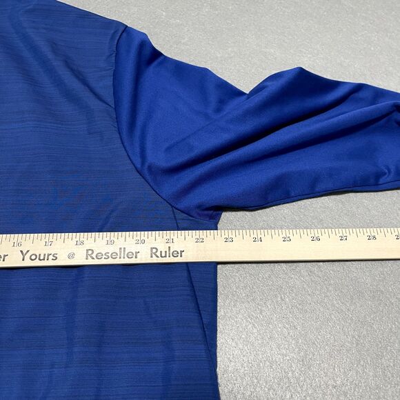 Texas Rangers Jacket Mens Medium Royal Blue MLB Full Zip Embroidered Logo NIKE - Picture 13 of 14